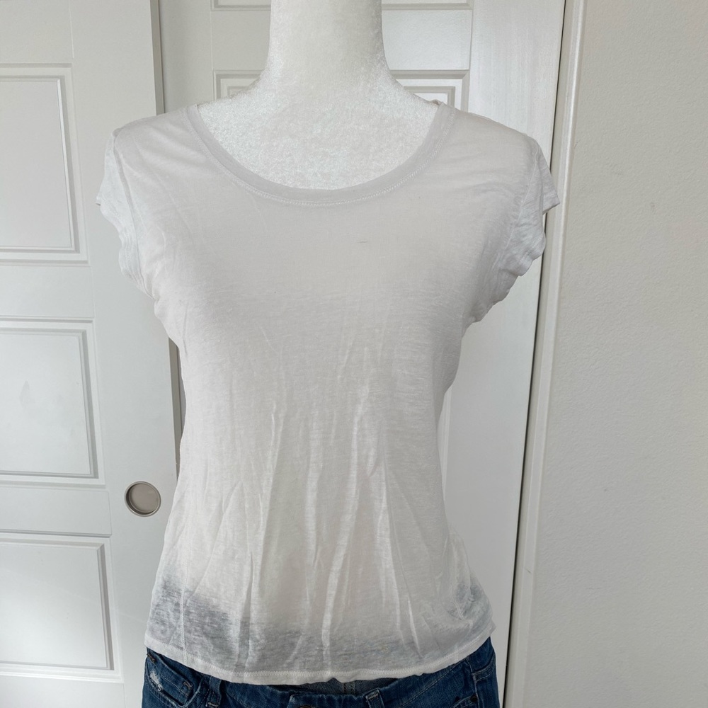 Saks 5th Ave Linen womens t-shirt